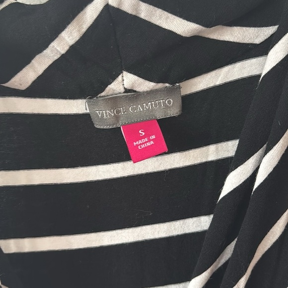 Vince Camuto Black and White Maxi Dress - Picture 3 of 6